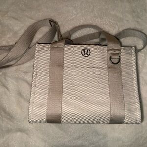 Lululemon Athletica Tan Mini Tote Bag